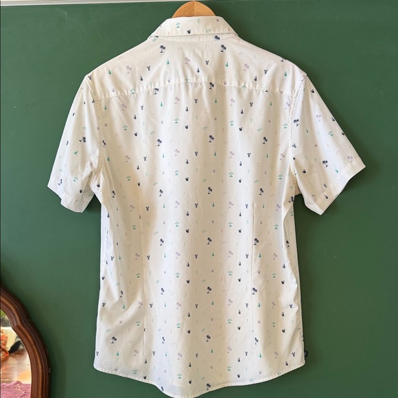 Mizzen+Main Leeward Mens L Island Oasis Short Sleeve Shirt Summer Vacation - Picture 9 of 10
